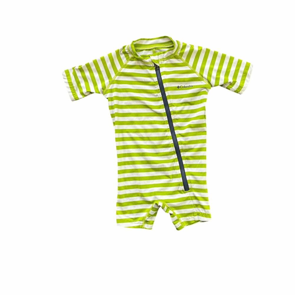 Columbia Omni Shade Striped Swimsuit